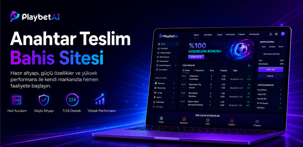 Anahtar Teslim Bahis Sitesi