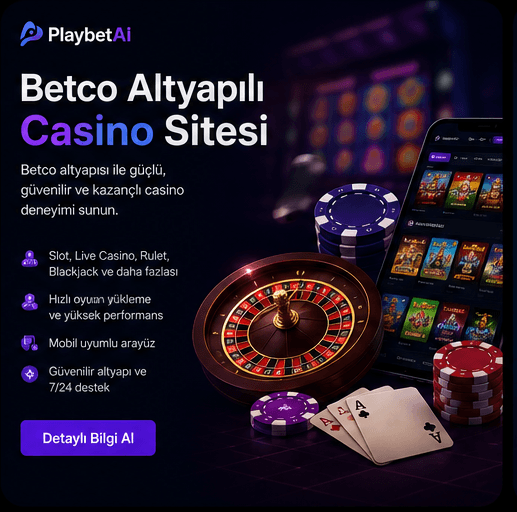 Betco Altyapılı Casino Sitesi 1 Betco Altyapılı Casino Sitesi
