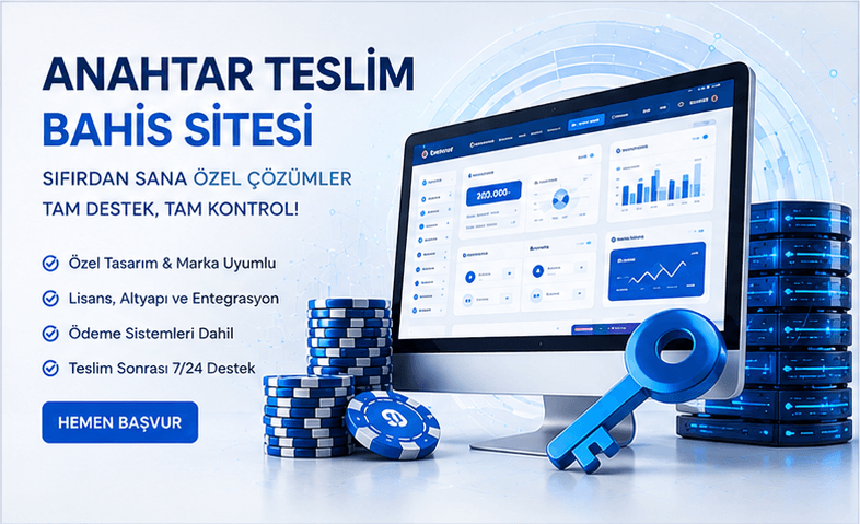 anahtar teslim bahis sitesi